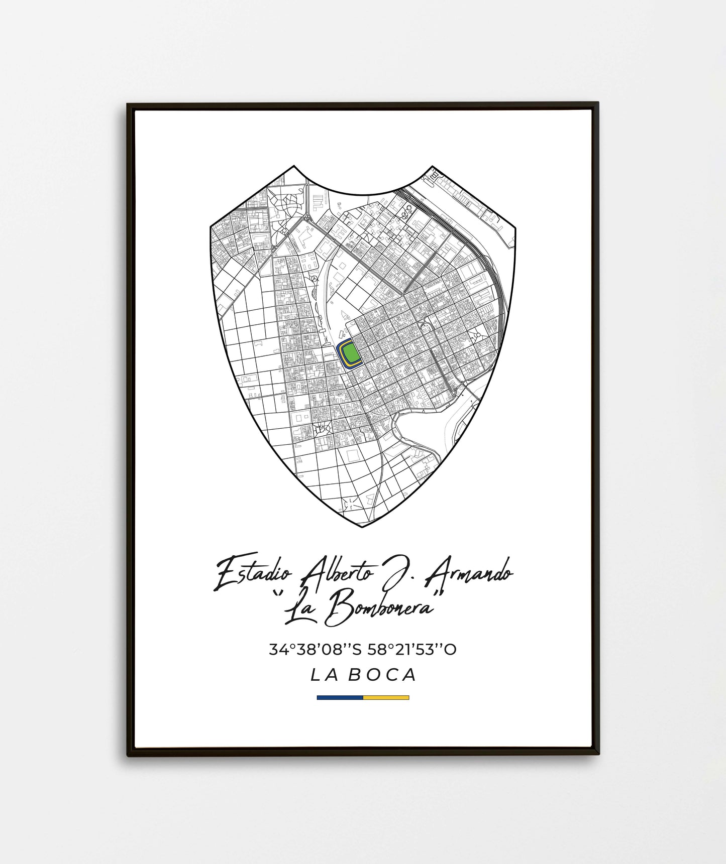 Estadio La Bombonera - Póster Boca - FansMap
