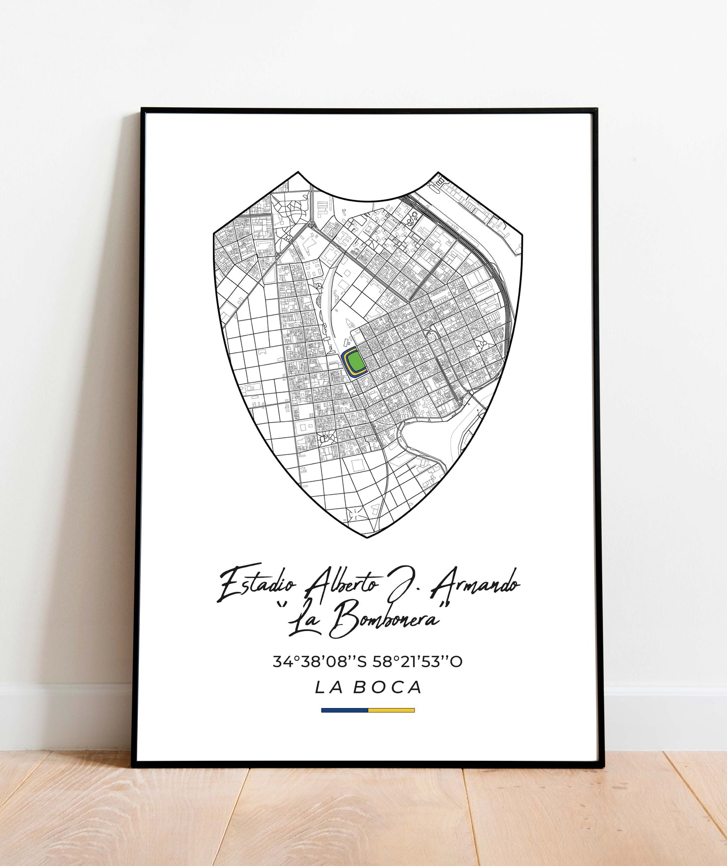 Estadio La Bombonera - Póster Boca - FansMap
